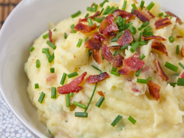 Bacon & Cheddar Mashed Potatoes