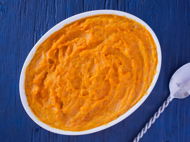 Massachusetts: Yam & Butternut Squash Mash
