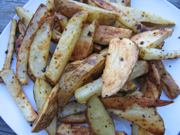Adobo, Garlic & Parmesan Oven Fries