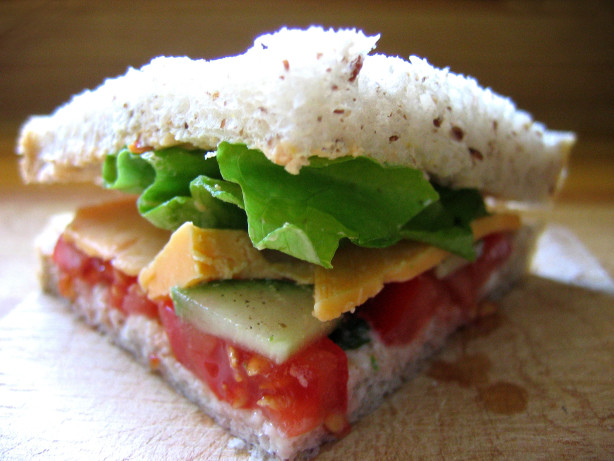 Summer Salad Sandwiches