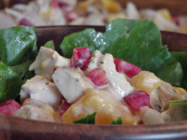 Mango & Buttermilk Chicken Salad