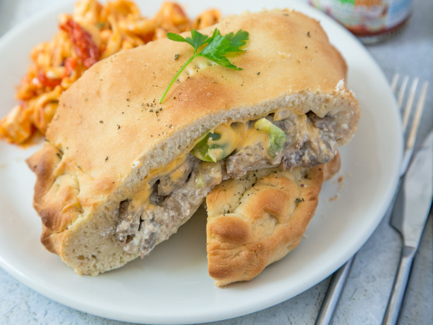 Cheesesteak Calzone