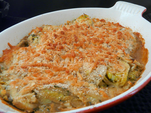 Lemony Artichoke & Onion Gratin