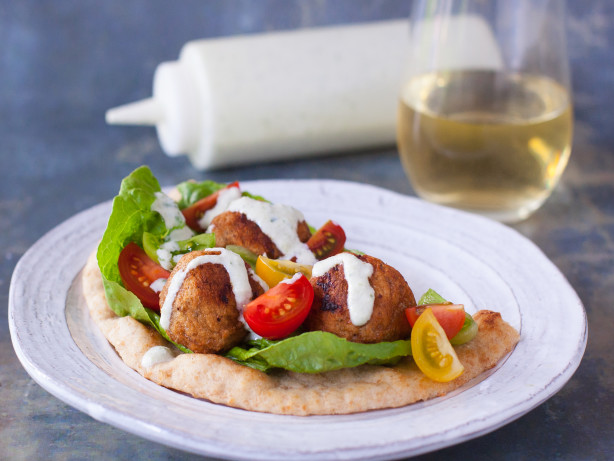Mediterranean Meatball Sandwich