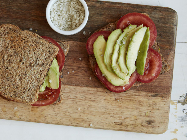 Tomato & Avocado Sandwich