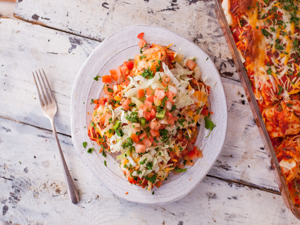 Three-Cheese Enchiladas