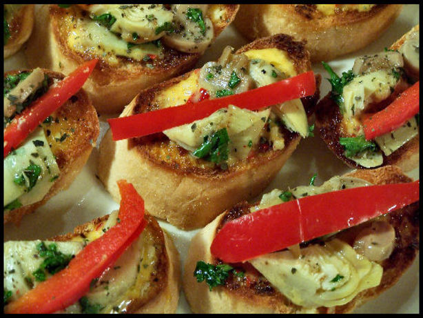 Amazing Artichoke Toasts