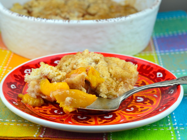 Peach Dump Cake