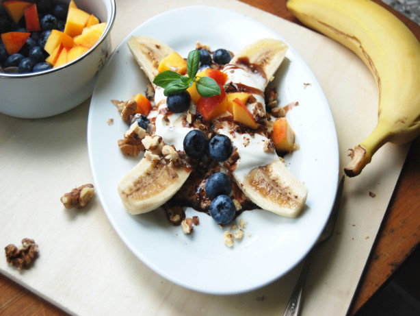 Breakfast Banana Split