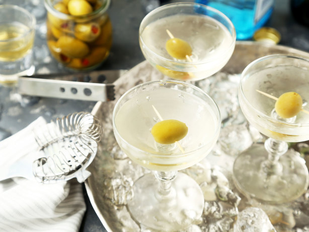 Dry Bombay Sapphire Martini