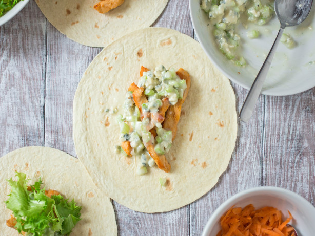 Buffalo Chicken Wraps