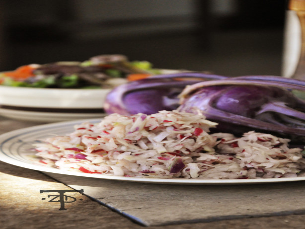 Kohlrabi Slaw