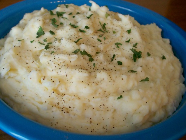 Mashed Potatoes with Cream Cheese