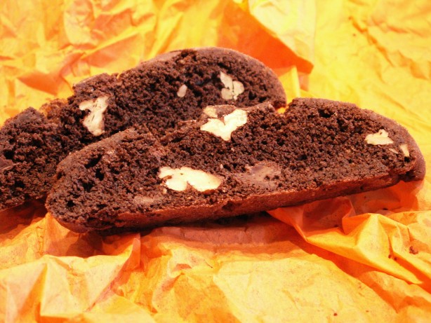 Double Chocolate-Pecan Biscotti
