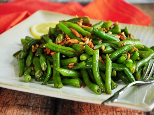 Green Beans Almondine