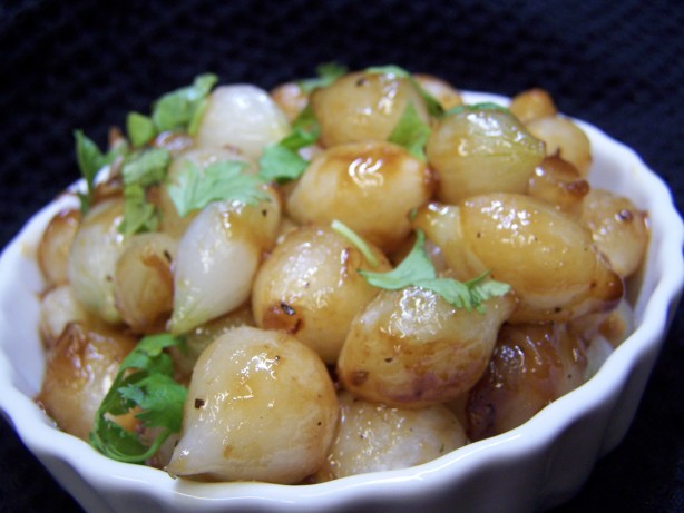 Simple Glazed Pearl Onions