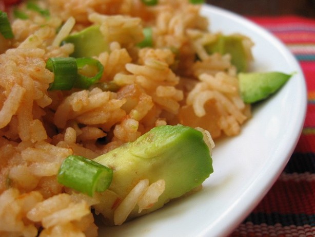 Cumin Rice with Avocado