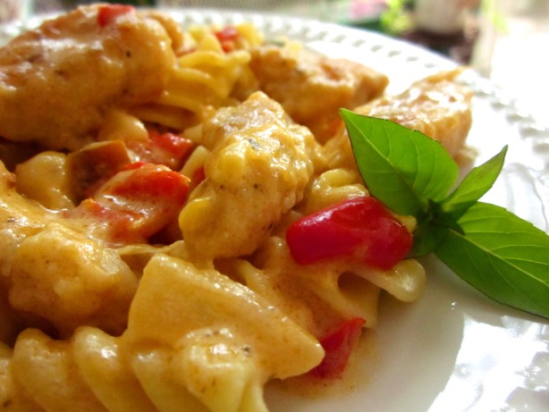Pepper & Cheese Chicken Pasta