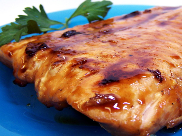 Maple & Chipotle-Glazed Salmon