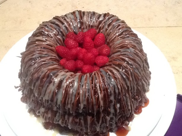 Bacardi Double-Chocolate Rum Cake
