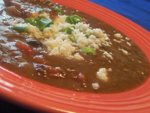 Black Bean Pumpkin Soup