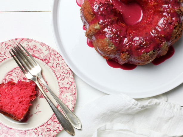 Blackberry Wine Cake