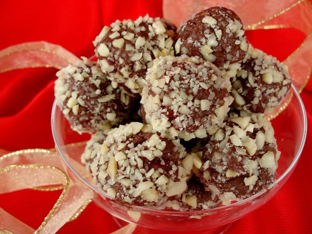 Chocolate-Cherry Cream Balls