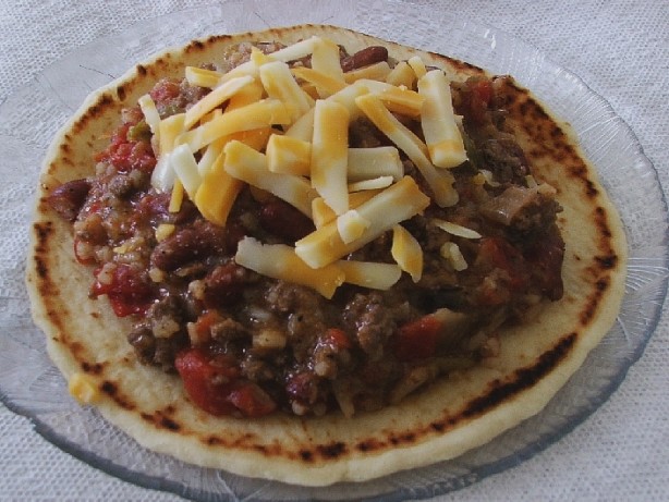 Indian Tacos on Fry Bread