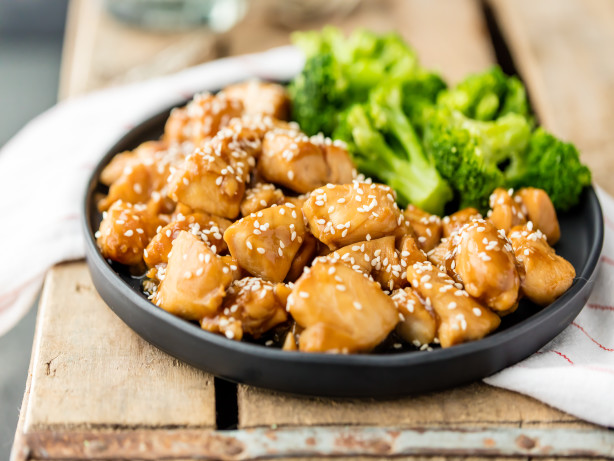 Chicken and Teriyaki  Sauce