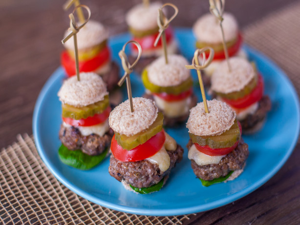 Grilled Baby Cheeseburgers