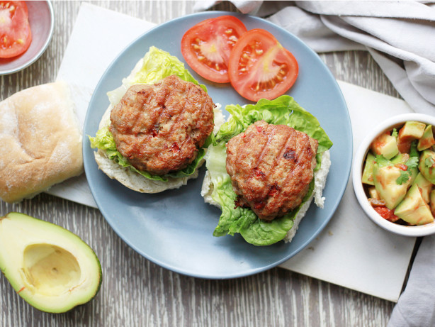 Fajita Turkey Burgers