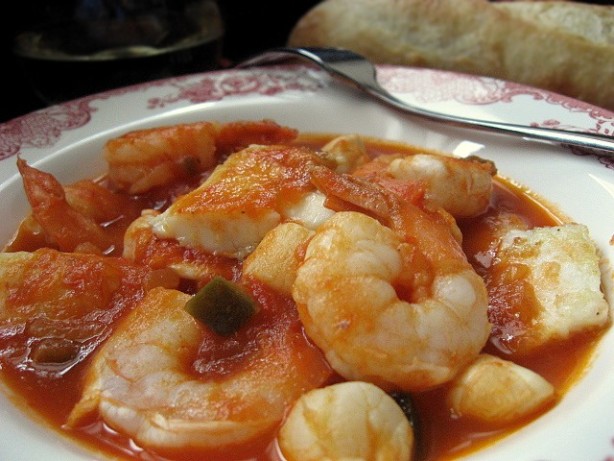 Saucy Seafood Dinner