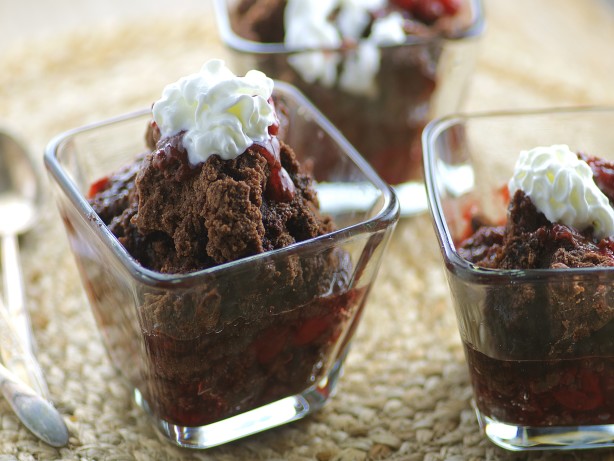 Cherry & Chocolate Dump Cake