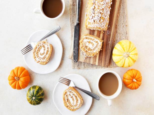 Butternut Squash Cake Roll