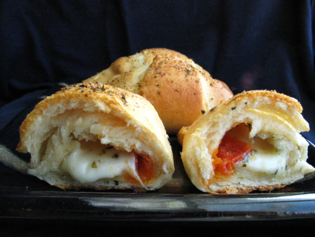 West Virginia: Pepperoni Roll Ups