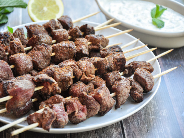 Moroccan Lamb Kabobs