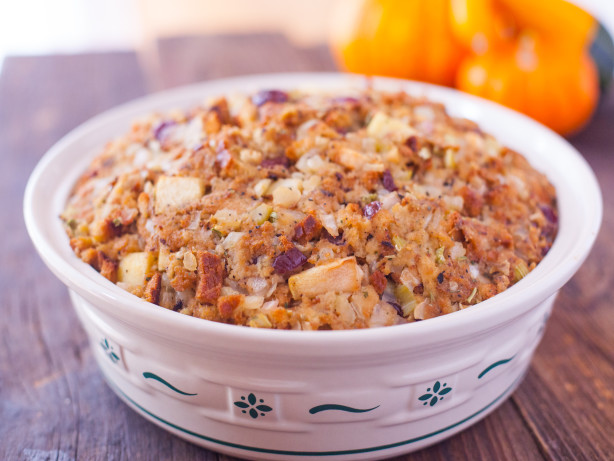 Apple & Cranberry Bread Stuffing