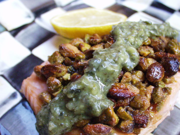 Pistachio-Crusted Salmon