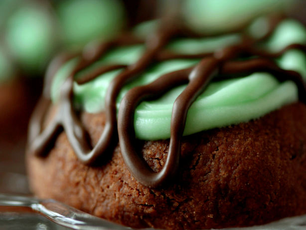 Chocolate-Mint Dream Cookies