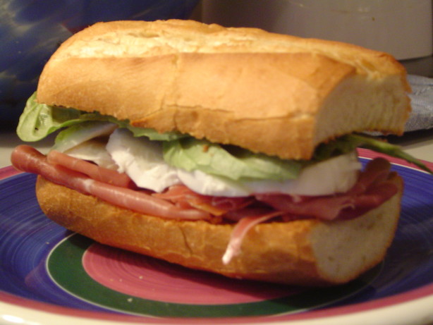 Italy: Prosciutto Baguette Sandwich