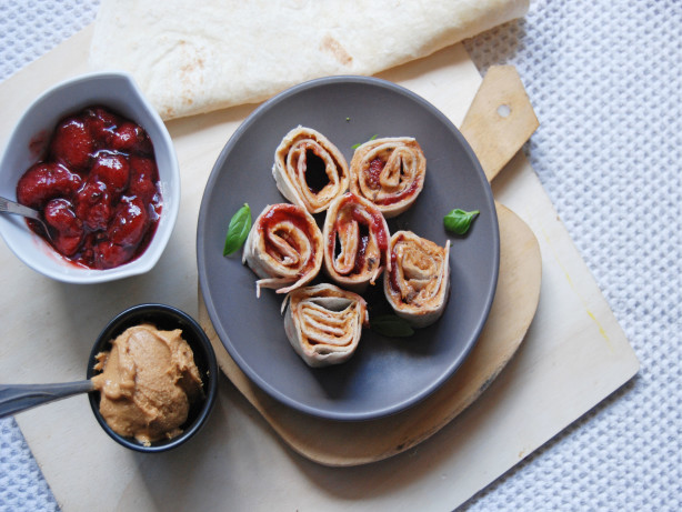 Peanut Butter & Jelly Wraps
