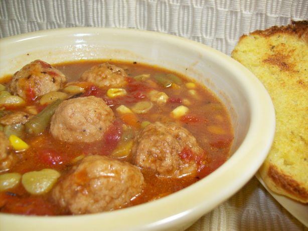 Meatball and Vegetable Stew