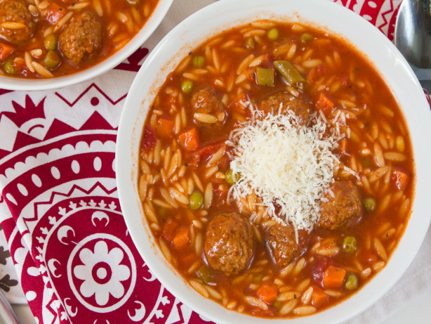 Quick Italian Meatball Soup