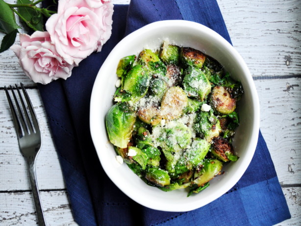 Brussels Sprouts in Garlic Butter