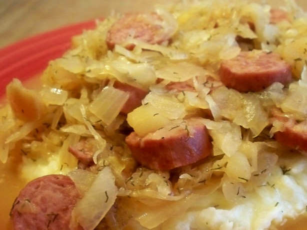 Sauerkraut And Sausage In The Crock Pot Recipe - Food.com