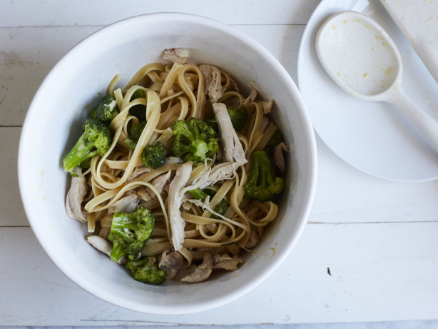 Dijon Chicken Fettuccine