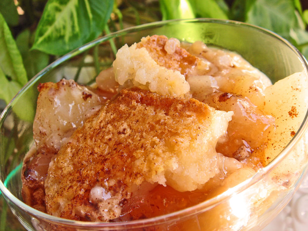Apple Pear Cobbler