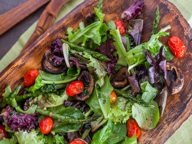 Warm Roasted Vegetable Salad