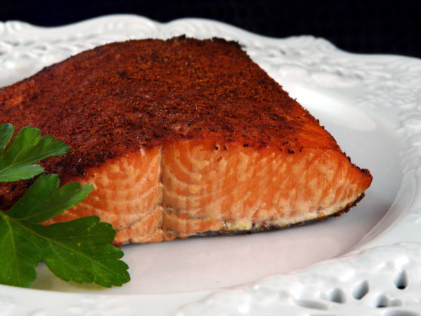 Plank-Grilled Salmon