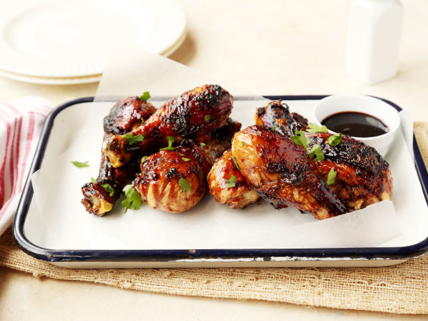 Sweet & Sticky Grilled Drumsticks